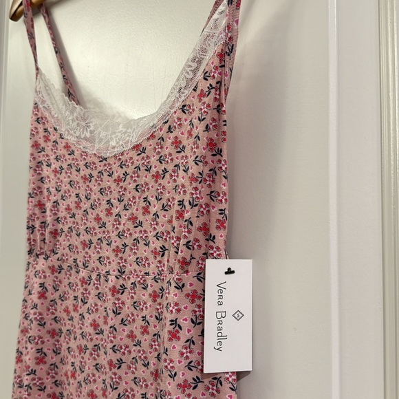 VERA BRADLEY Sweethearts and Flowers Cami Sz M - Picture 2 of 5